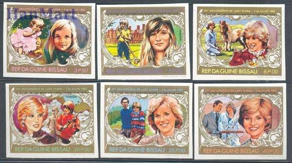 Znaczek Gwinea Bissau 1982 Czyste **