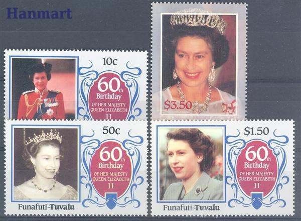 Znaczek Tuvalu 1986 Czyste **