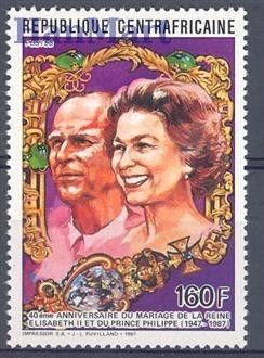 Znaczek Republika Środkowoafrykańska 1988 Mi 1307 Czyste **