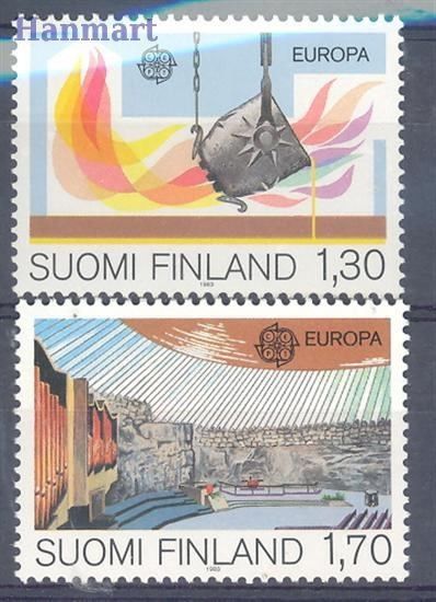 Znaczek Finlandia 1983 Mi 926-927 Czyste **