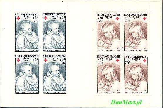 Znaczek Francja 1965 Mi mh 1532-1533 Czyste **