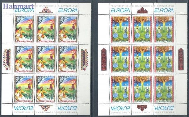 Znaczek Macedonia 1997 Mi 102-103 Czyste **