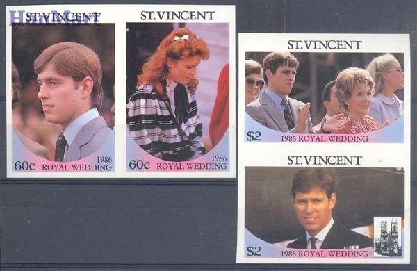 Znaczek St. Vincent 1986 Czyste **