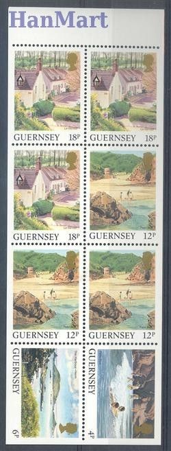 Znaczek Guernsey 1989 Mi h-blatt 30 Czyste **