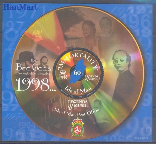 Znaczek Wyspa Man 1999 Mi bl 36 Czyste **