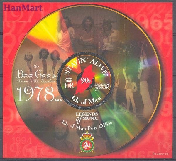 Znaczek Wyspa Man 1999 Mi bl 37 Czyste **
