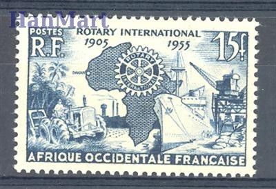 Znaczek Francuska Afryka Zachodnia 1955 Mi 73 Czyste **