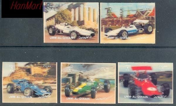 Znaczek Umm Al Qiwain 1972 Mi 809-813 Czyste **