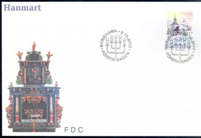 Znaczek Wyspy Alandzkie 2002 Mi 212 FDC
