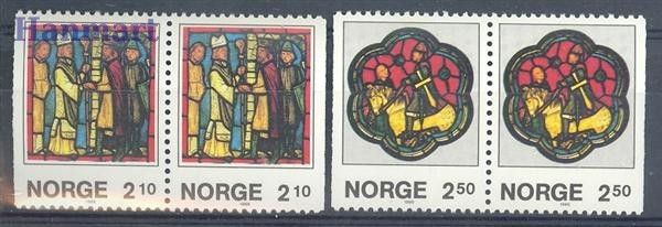 Znaczek Norwegia 1986 Mi 958-959Dr,Dl Czyste **