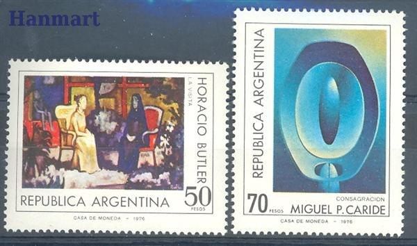 Znaczek Argentyna 1977 Mi 1297-1298 Czyste **