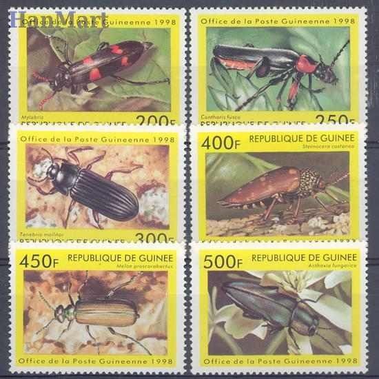 Znaczek Gwinea 1998 Mi 1894-1899 Czyste **
