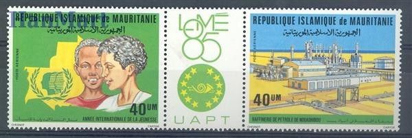 Znaczek Mauretania 1985 Mi  Czyste **