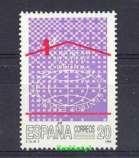 Znaczek Hiszpania 1988 Mi 2839 Czyste **
