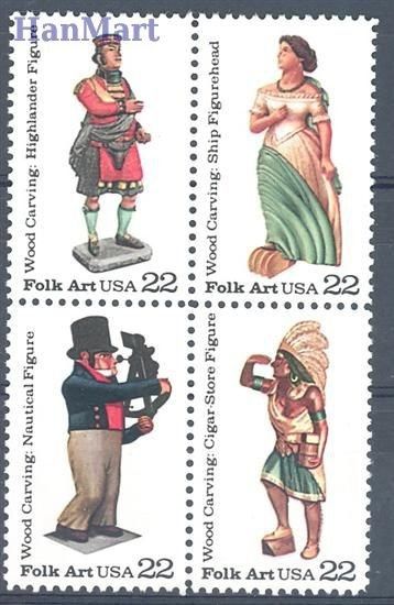USA 1986 Mi 1852-1855 Czyste **