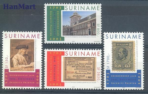 Znaczek Surinam 2003 Mi 1878-1881 Czyste **