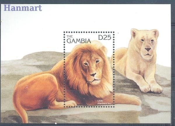 Znaczek Gambia 1996 Mi bl 284 Czyste **