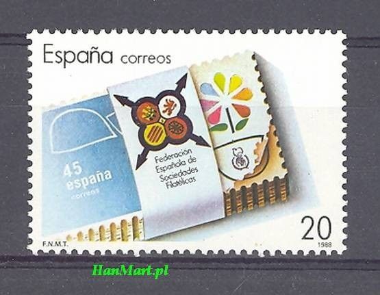 Znaczek Hiszpania 1988 Mi 2843 Czyste **