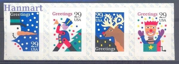 Znaczek USA 1993 Mi 2418-2421 Czyste **