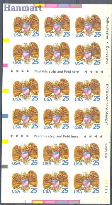 Znaczek USA 1989 Mi fol 2059 Czyste **