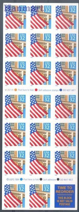 Znaczek USA 1995 Mi fol 2552 Czyste **