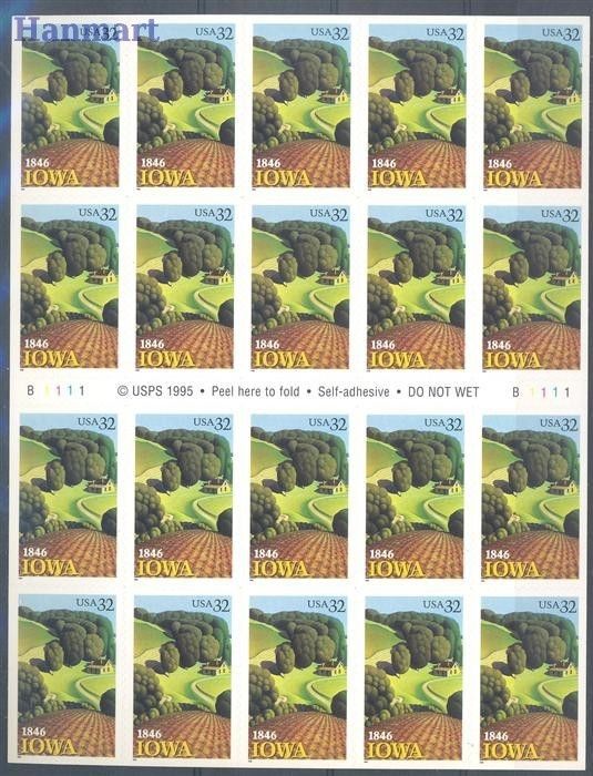 Znaczek USA 1996 Mi fol 2752 Czyste **