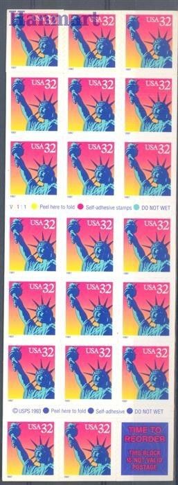 Znaczek USA 1997 Mi fol 2802 Czyste **