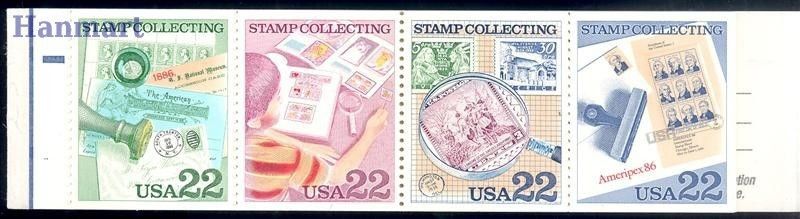 Znaczek USA 1986 Mi mh 113 Czyste **