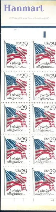Znaczek USA 1992 Mi mh 154D Czyste **