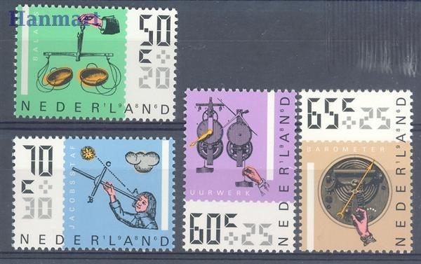 Znaczek Holandia 1986 Mi 1288-1291IA Czyste **
