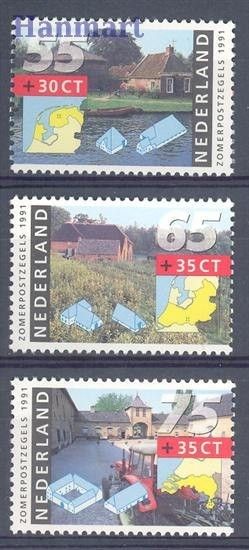 Znaczek Holandia 1991 Mi 1403-1405IA Czyste **