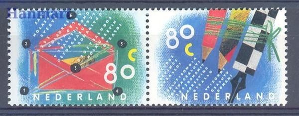 Znaczek Holandia 1993 Mi 1488-1489A Czyste **