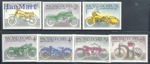 Znaczek Węgry 1985 Mi 3798-3804 Czyste **