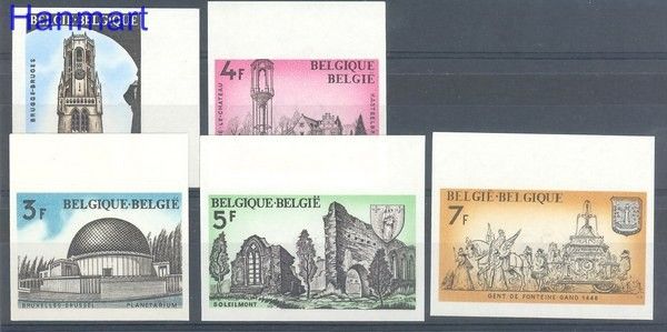 Znaczek Belgia 1974 Mi 1770-1774B Czyste **