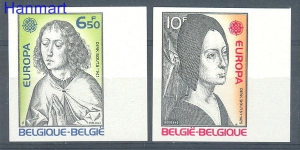 Znaczek Belgia 1975 Mi 1818-1819B Czyste **