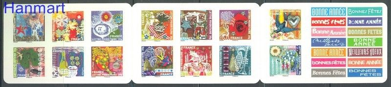 Znaczek Francja 2010 Mi mh 4995-5008 Czyste **