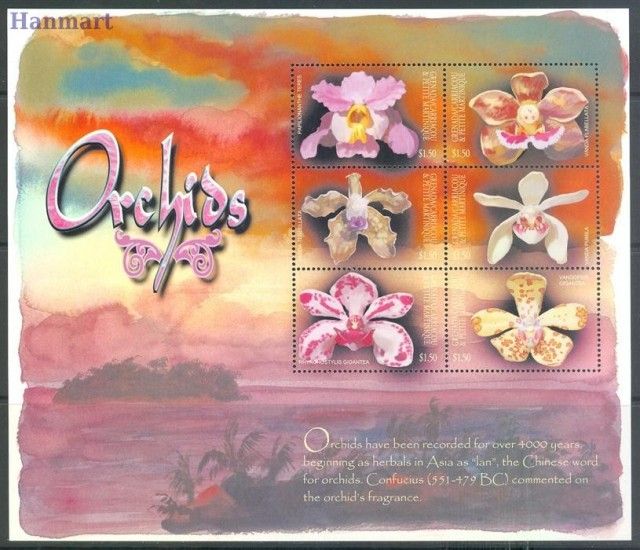 Znaczek Grenada / Carriacou i Petite Martinique 2001 Mi 3626-3631 Czyste **