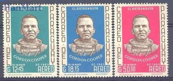 Znaczek Paragwaj 1963 Mi 1238-1240 Czyste **