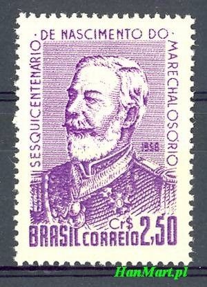 Znaczek Brazylia 1958 Mi 933 Czyste **