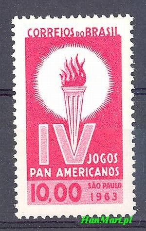 Znaczek Brazylia 1963 Mi 1035 Czyste **