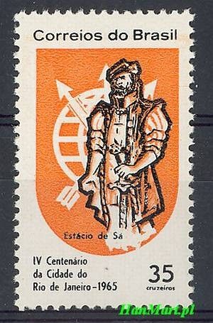 Znaczek Brazylia 1965 Mi 1084 Czyste **
