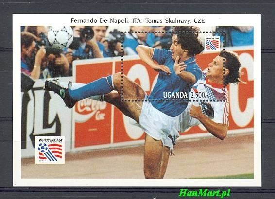 Znaczek Uganda 1993 Mi bl 192 Czyste **