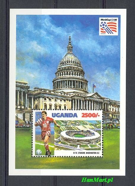 Znaczek Uganda 1994 Mi bl 209 Czyste **