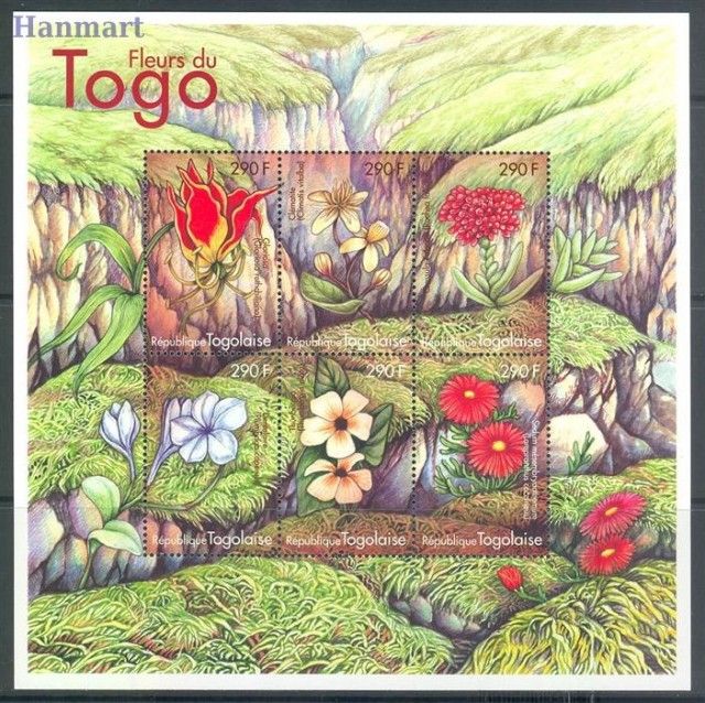 Znaczek Togo 2000 Mi 3030-3047 Czyste **