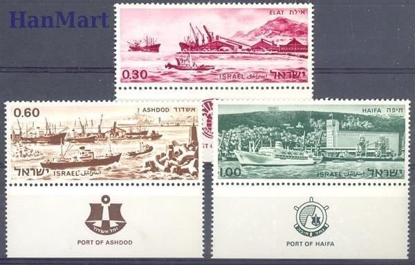 Znaczek Izrael 1969 Mi 433-435 Czyste **