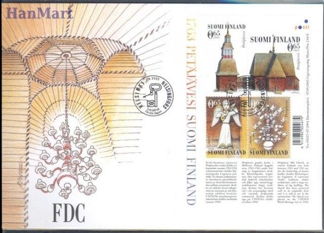 Znaczek Finlandia 2005 Mi bl 37 FDC