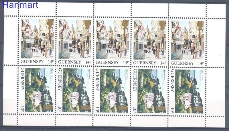 Znaczek Guernsey 1984 Mi h-blatt 25 Czyste **