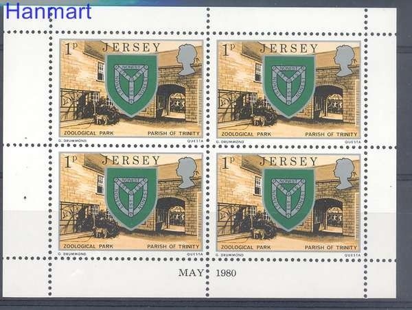 Znaczek Jersey 1976 Mi h-blatt O-21 Czyste **