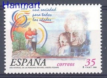 Znaczek Hiszpania 1999 Mi 3493 Czyste **