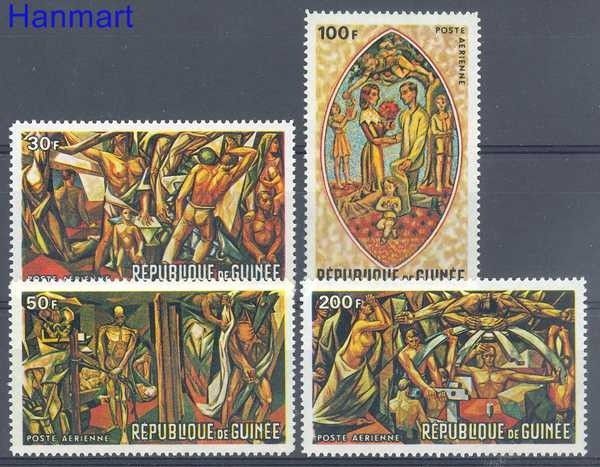 Znaczek Gwinea 1967 Mi 457-460 Czyste **